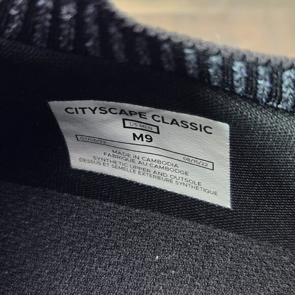 Vessi Cityscape Classic Sneaker Mens Size 9 Waterproof Shoes Charcoal Gray main image 10